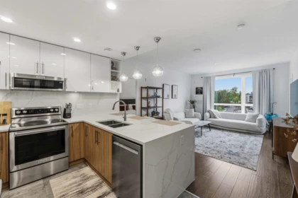 Kitchen Island Photo of 306 11718 224 Street, Maple Ridge, BC