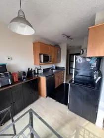 Kitchen Island Photo of 407 1146 Harwood Street, Vancouver, BC