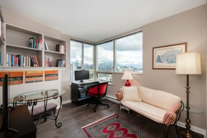 Aerial View of 1001 1570 W 7th Avenue, Vancouver, BC