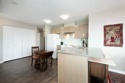 Kitchen Island Photo of 1001 1570 W 7th Avenue, Vancouver, BC