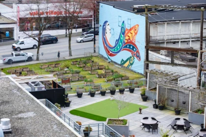 Outdoor Patio Photo of 1001 1570 W 7th Avenue, Vancouver, BC
