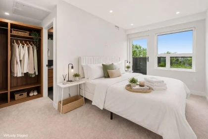 Primary Bedroom Photo of 2 128 W Woodstock Avenue, Vancouver, BC