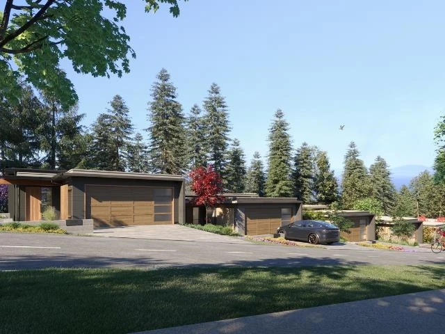 Exterior Rear Photo of LOT5 3982 Uplands Way, West Vancouver, BC