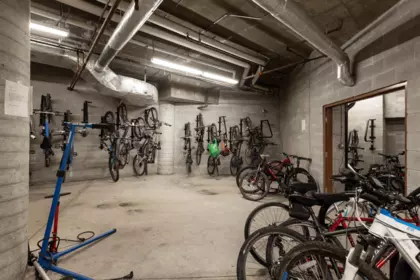 Garage Interior Photo of 423 4809 Spearhead Drive, Whistler, BC