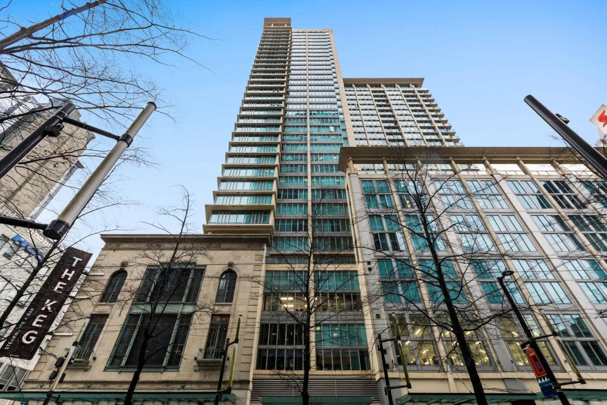 Exterior Rear Photo of 409 610 Granville Street, Vancouver, BC