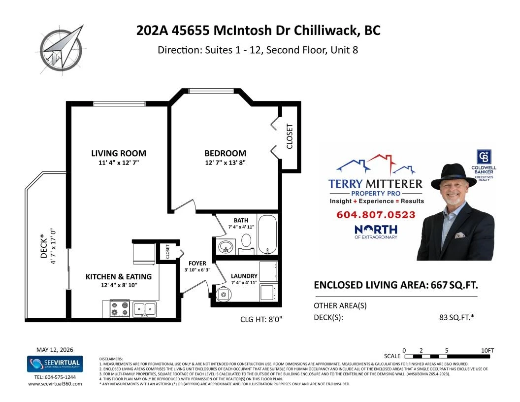 Dining Area Photo of 202A 45655 Mcintosh Drive, Chilliwack, BC