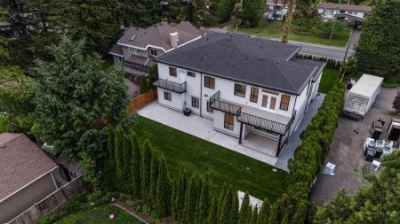 Aerial View of 20372 42 Avenue, Langley, BC