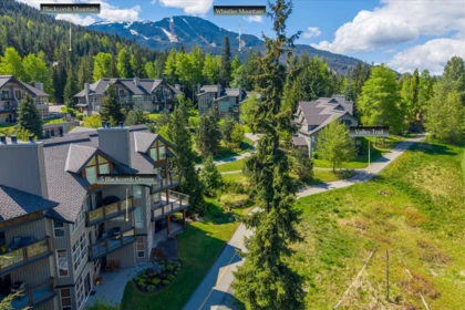 Outdoor Deck Photo of 5 4644 Blackcomb Way, Whistler, BC