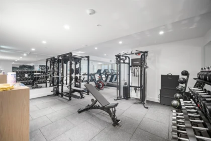 Basement Recreation Room Photo of 204 2015 St. Johns Street, Port Moody, BC