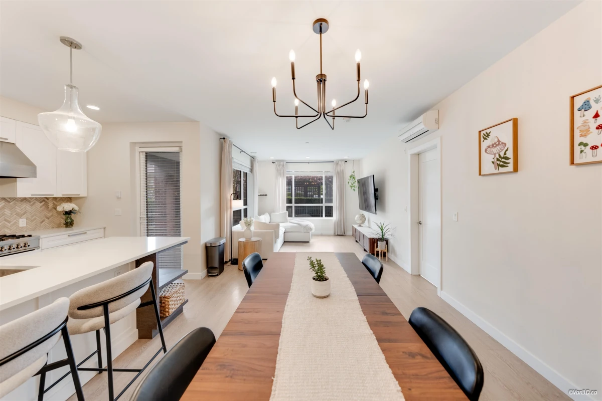 Dining Area Photo of 102 33540 Mayfair Avenue, Abbotsford, BC