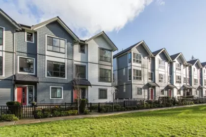 Aerial View of 36 16760 25 Avenue, Surrey, BC