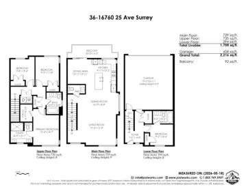 Community Amenities Photo (Clubhouse) of 36 16760 25 Avenue, Surrey, BC