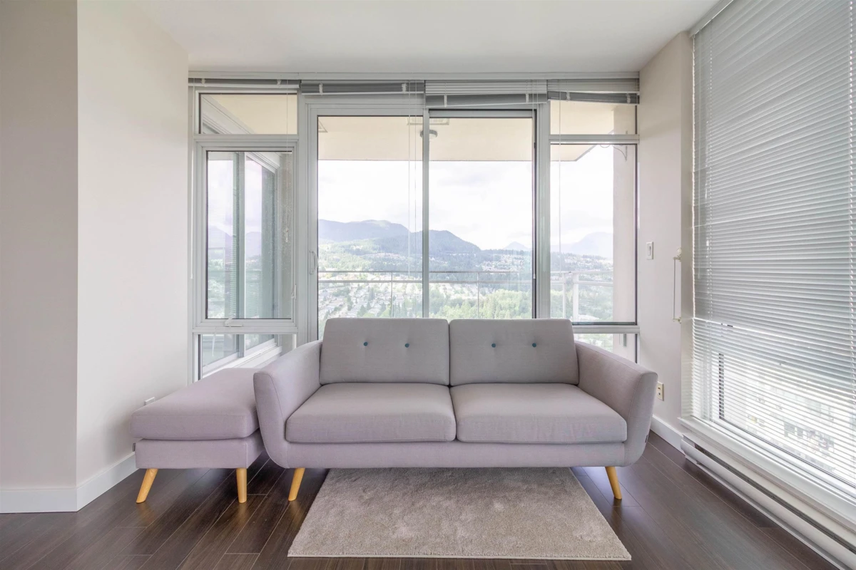 Living Room Photo of 3702 2955 Atlantic Avenue, Coquitlam, BC
