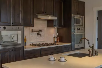 Kitchen Island Photo of 301 4721 Hastings Street, Burnaby, BC