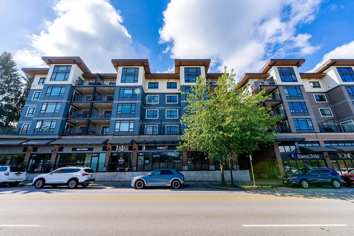Exterior Rear Photo of 414 2525 Clarke Street, Port Moody, BC