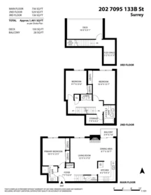 Staircase Photo of 202 7095 133b Street, Surrey, BC
