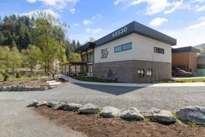 Aerial View of 30 45500 Campus Drive, Chilliwack, BC