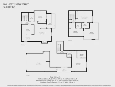 186 10077 156 Street, Surrey, BC, Surrey — Townhouse for sale