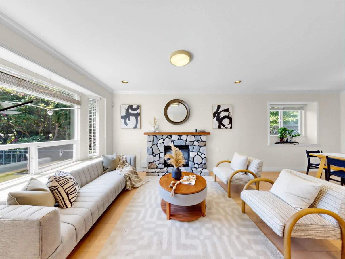 Living Room Photo of 4857 Victory Street, Burnaby, BC