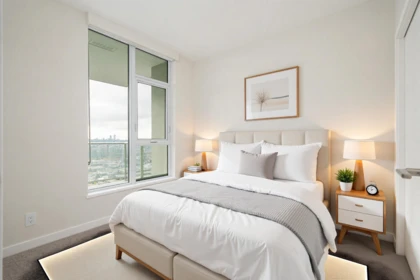 Primary Bedroom Photo of 3201 4168 Lougheed Highway, Burnaby, BC