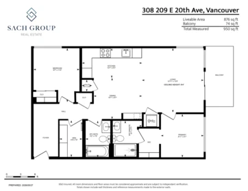Outdoor Patio Photo of 308 209 E 20 Avenue, Vancouver, BC