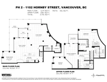 Front Yard Photo of PH2 1102 Hornby Street, Vancouver, BC