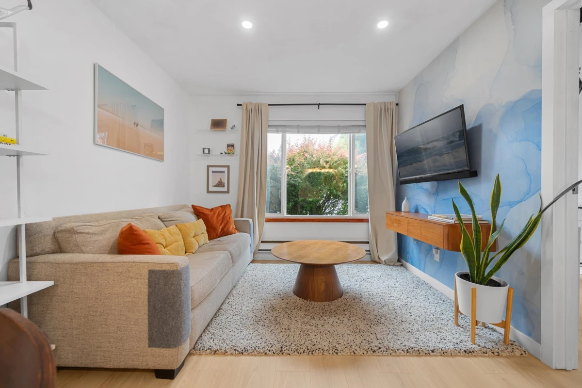 Living Room Photo of 140 2390 Mcgill Street, Vancouver, BC