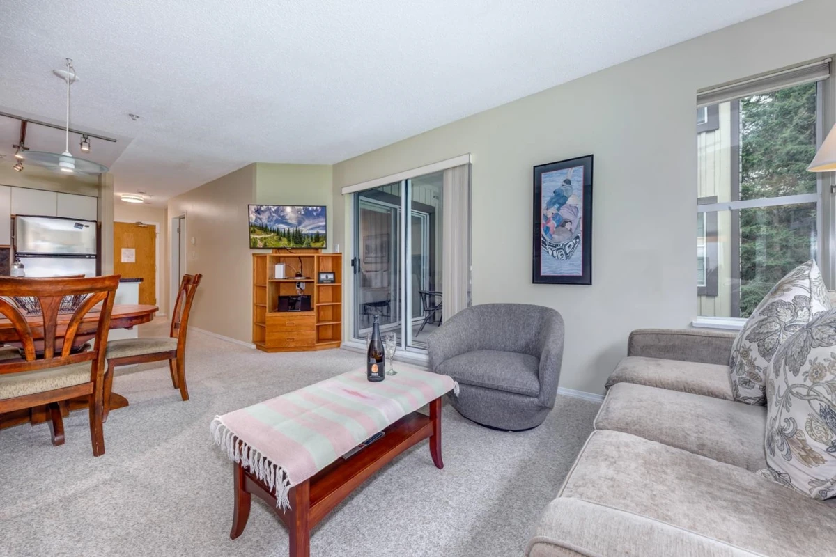Dining Area Photo of 207 4749 Spearhead Drive, Whistler, BC