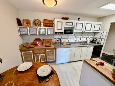 Kitchen Island Photo of 319 7295 Moffatt Road, Richmond, BC