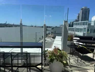 Outdoor Deck Photo of 1704 680 Quayside Drive, New Westminster, BC