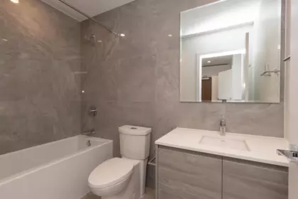Powder Room Photo of 1704 680 Quayside Drive, New Westminster, BC