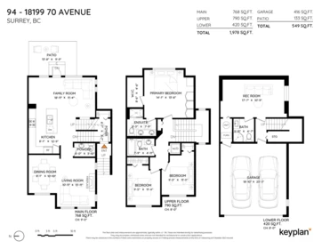 94 18199 70 Avenue, Surrey, BC, Surrey — Townhouse for sale