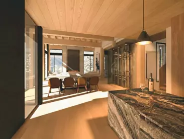 Breakfast Nook Photo of 2917-C Kadenwood Drive, Whistler, BC