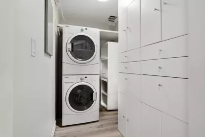Laundry Room Photo of 201 1705 Martin Drive, Surrey, BC