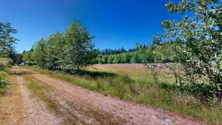 Aerial View of 6104 Mason Road, Sechelt, BC