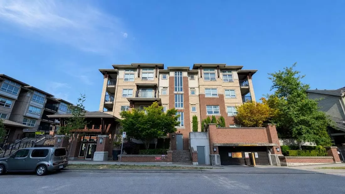 Exterior Rear Photo of 212 6828 Eckersley Road, Richmond, BC