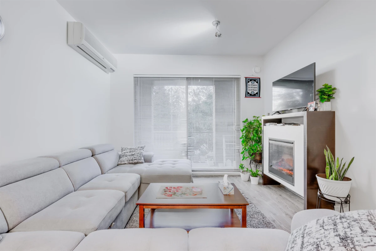 Living Room Photo of 214 6688 120 Street, Surrey, BC