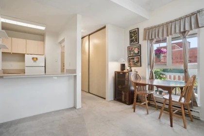 Breakfast Nook Photo of 305 1545 E 2nd Avenue, Vancouver, BC