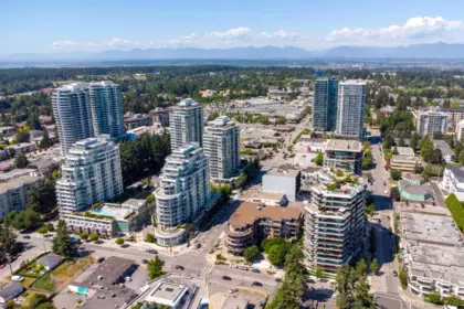 Aerial View of 303 1500 Merklin Street, White Rock, BC