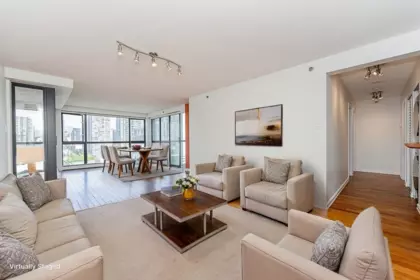 1304 283 Davie Street, Vancouver, BC, Vancouver — Apartment/Condo for sale