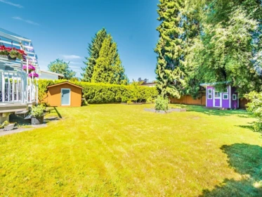 Aerial View of 755 Egmont Avenue, Coquitlam, BC