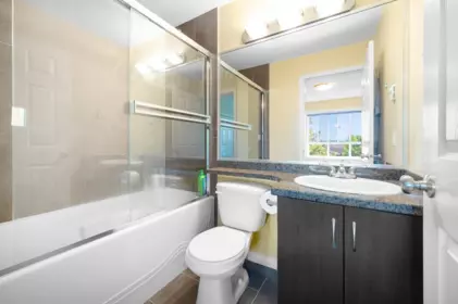 Guest Bathroom Photo of 3 9751 Ferndale Road, Richmond, BC