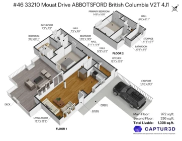 46 32310 Mouat Drive, Abbotsford, BC, Abbotsford — Townhouse for sale