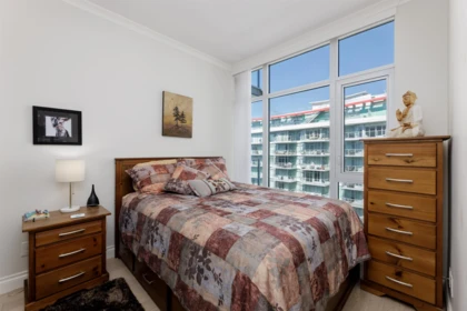 Bedroom 3 Photo of 708 185 Victory Ship Way, North Vancouver, BC