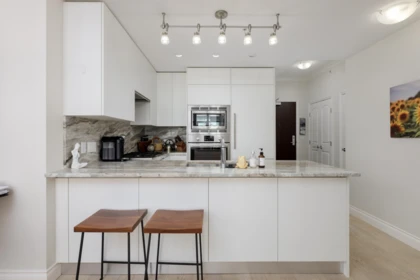 Kitchen Photo of 708 185 Victory Ship Way, North Vancouver, BC