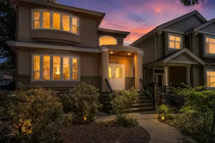 Aerial View of 2304 Garden Drive, Vancouver, BC