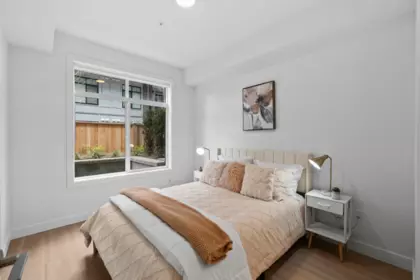 Primary Bedroom Photo of 308 33820 South Fraser Way, Abbotsford, BC