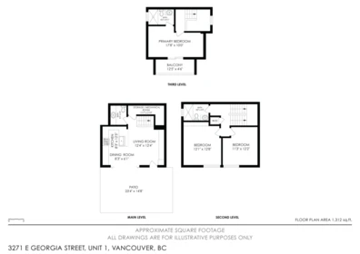 Front Yard Photo of 1 3271 E Georgia Street, Vancouver, BC