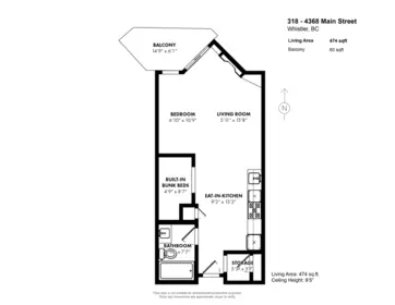 Basement Recreation Room Photo of 318 4368 Main Street, Whistler, BC