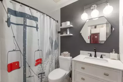 Guest Bathroom Photo of 318 4368 Main Street, Whistler, BC